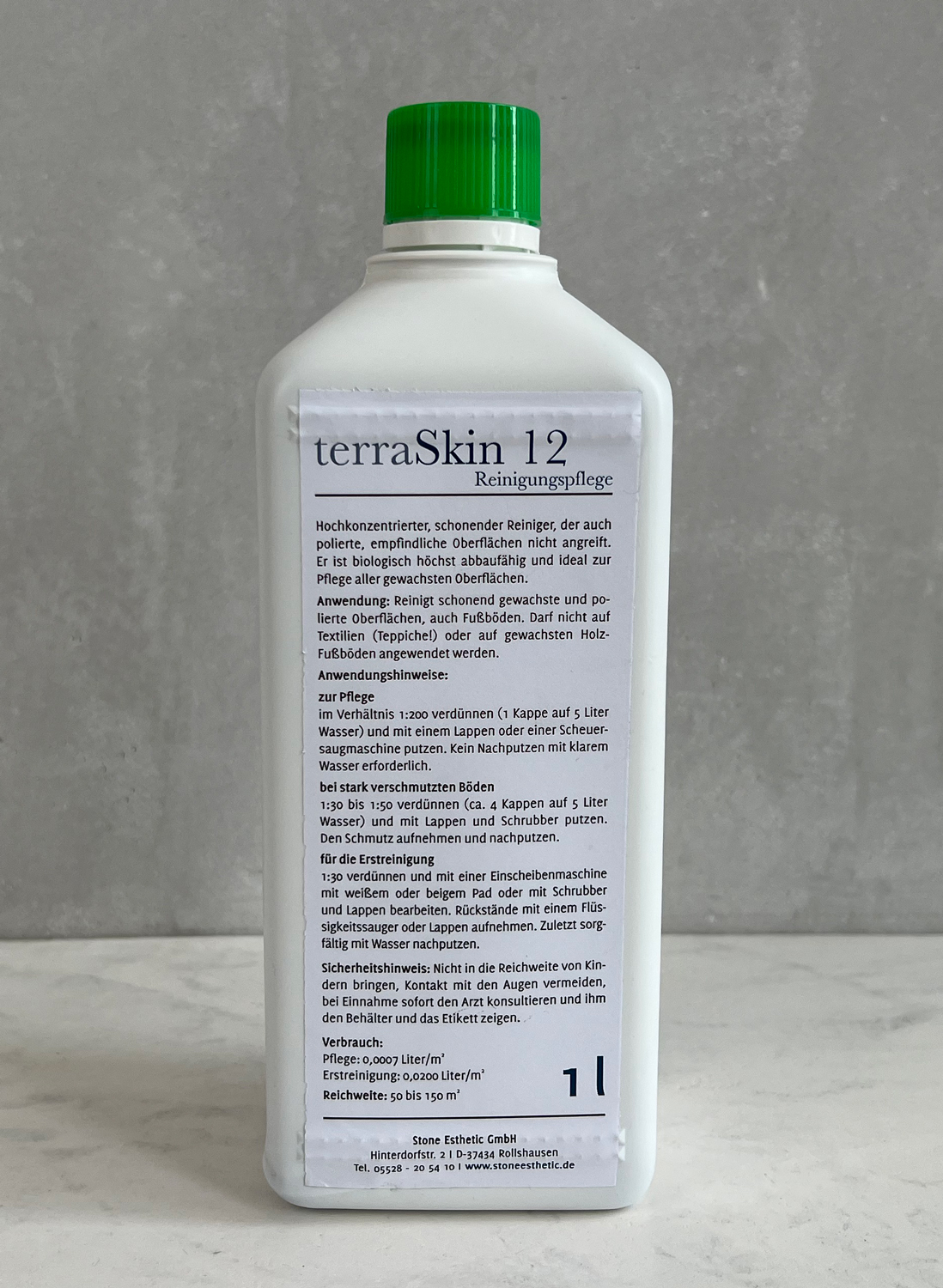 terraSkin 12 Reinigungspflege - 1 l