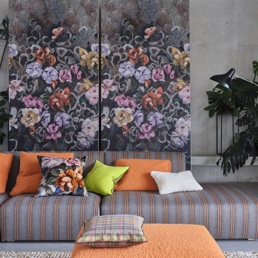 Tapete Tapestry Flower - Damson