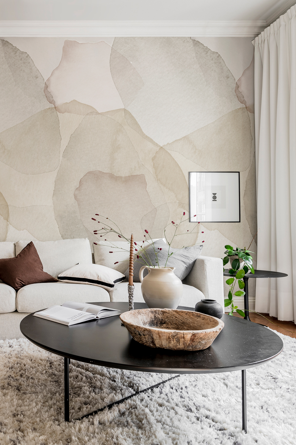 Wandbild Petals - Sand