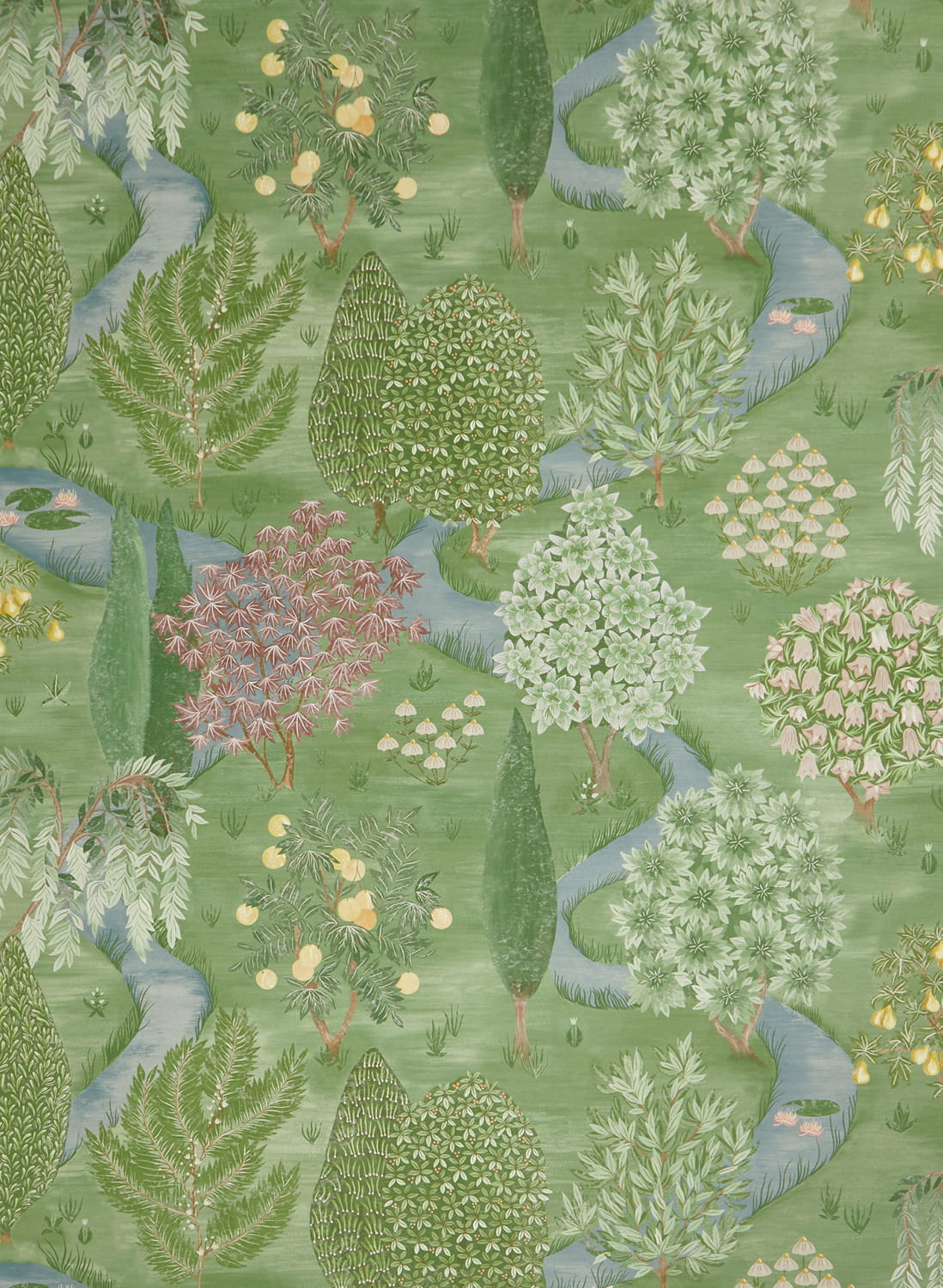 Tapete Enchanted Wood - Jade