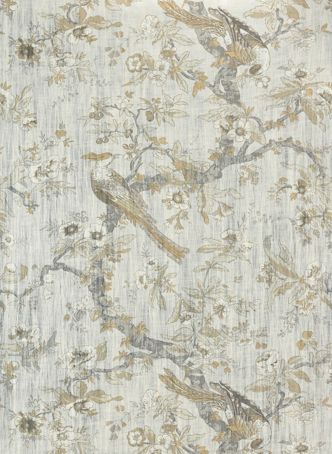 Tapete Chintz Lustre - Quartz Grey