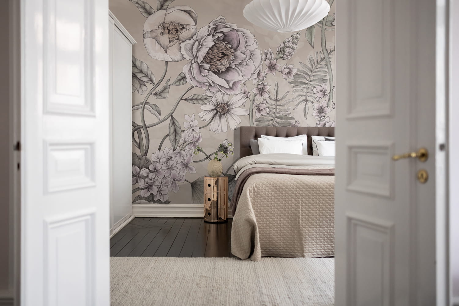 Wandbild Spring Flower - Sand