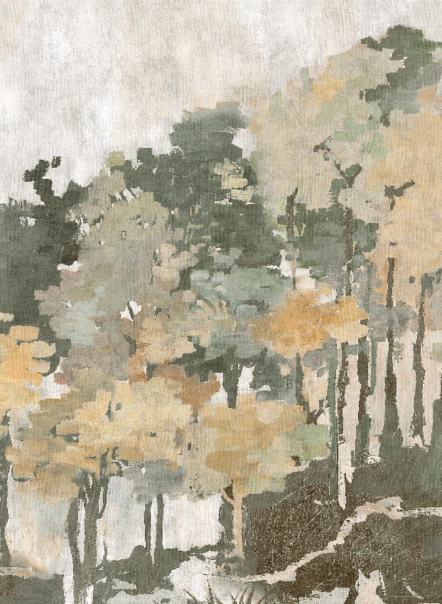 Wandbild Funes - Sepia Panel 4