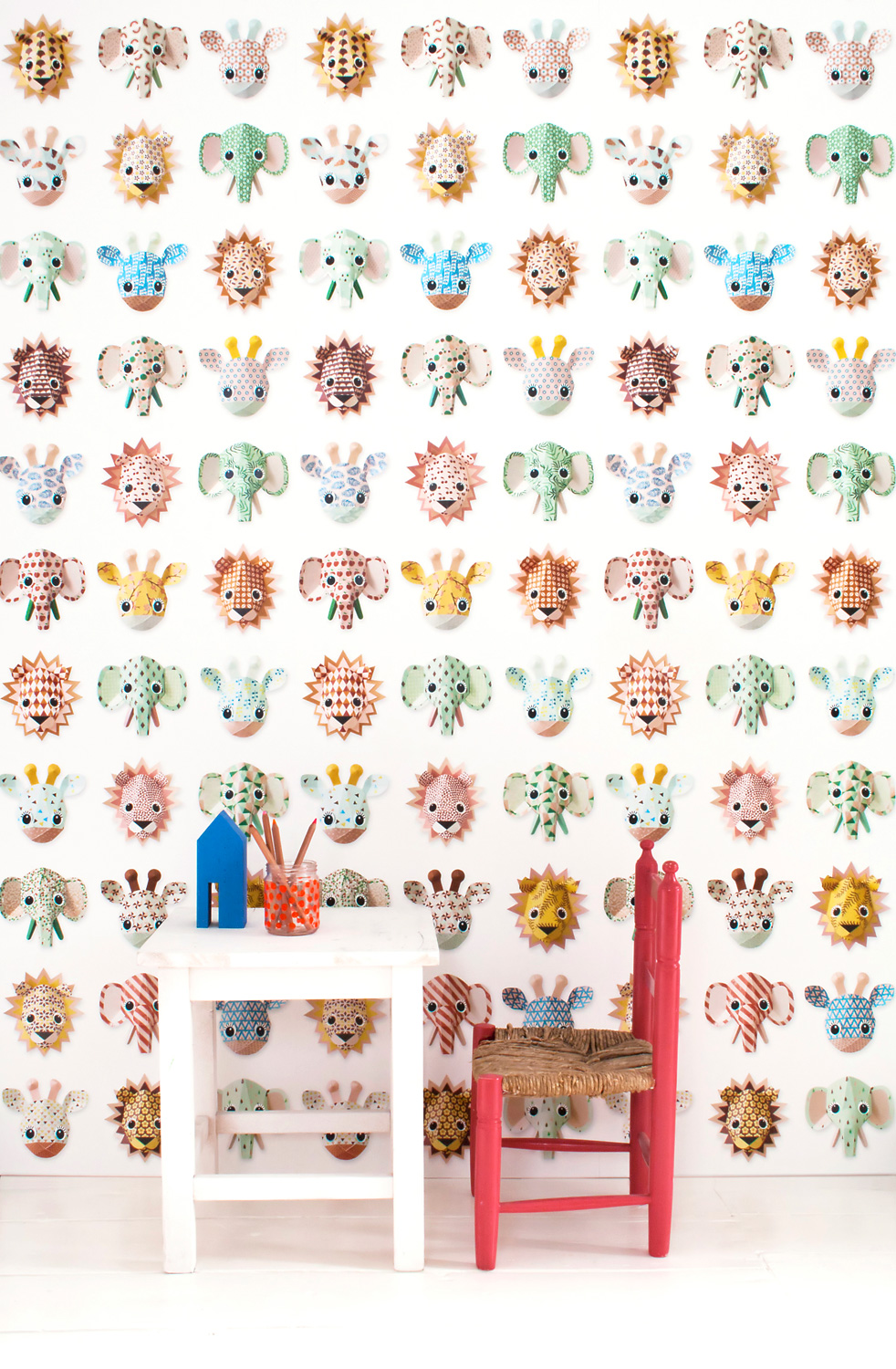 Tapete Wild Animals Sweet - Wild Animals Sweet