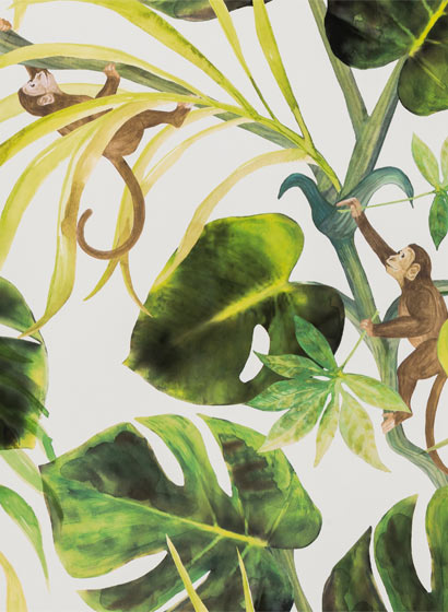 Tapete Monkey Business - Natural