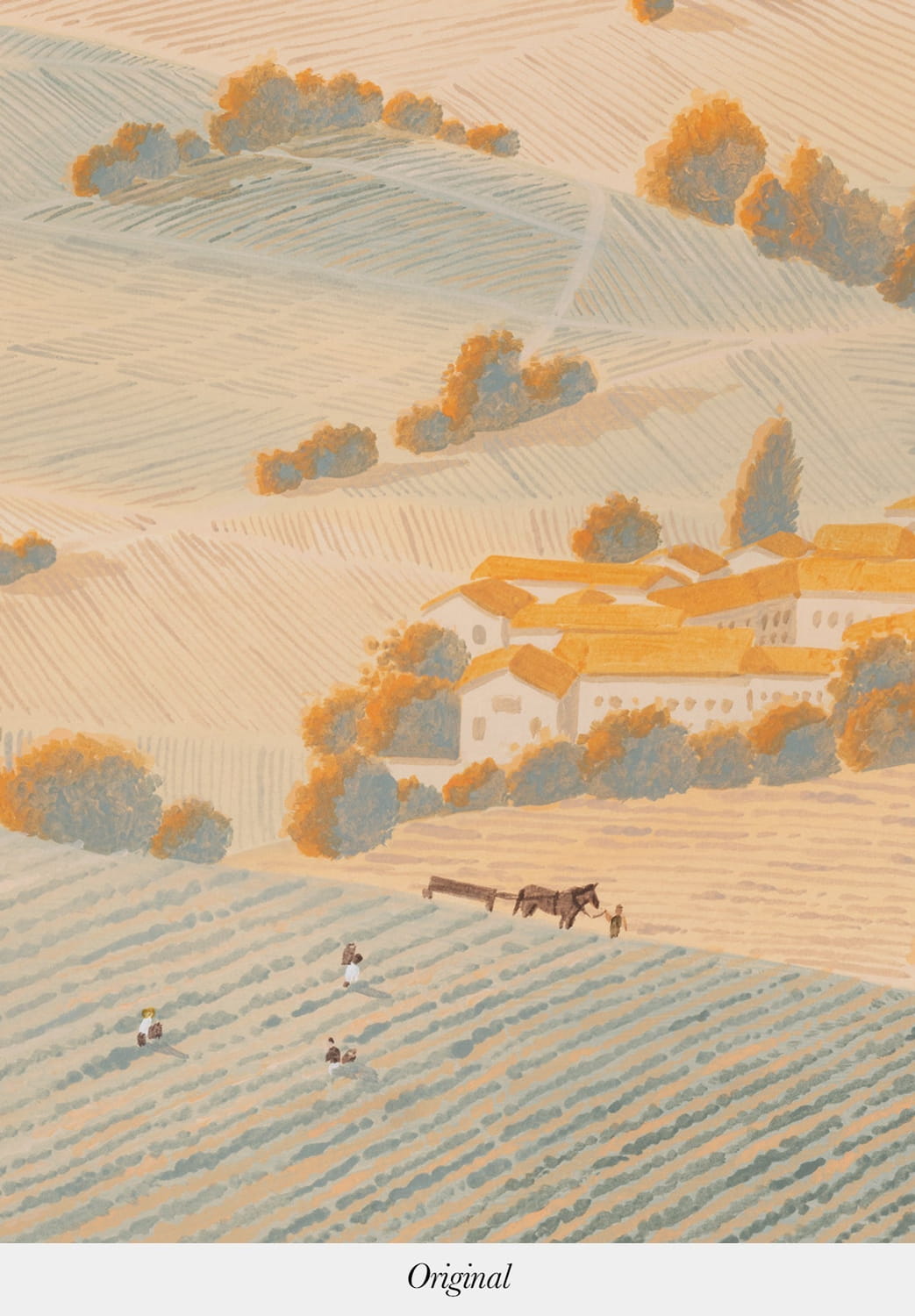 Wallpaper Vendanges - Original Panel A