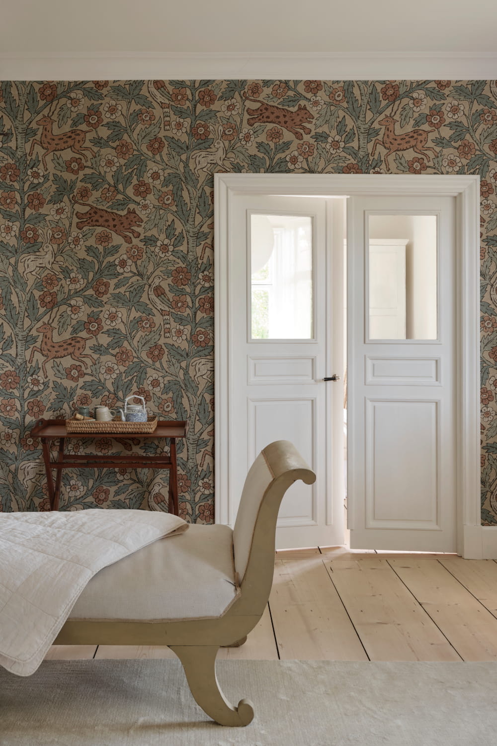 Wandbild Eden - Misty Blue