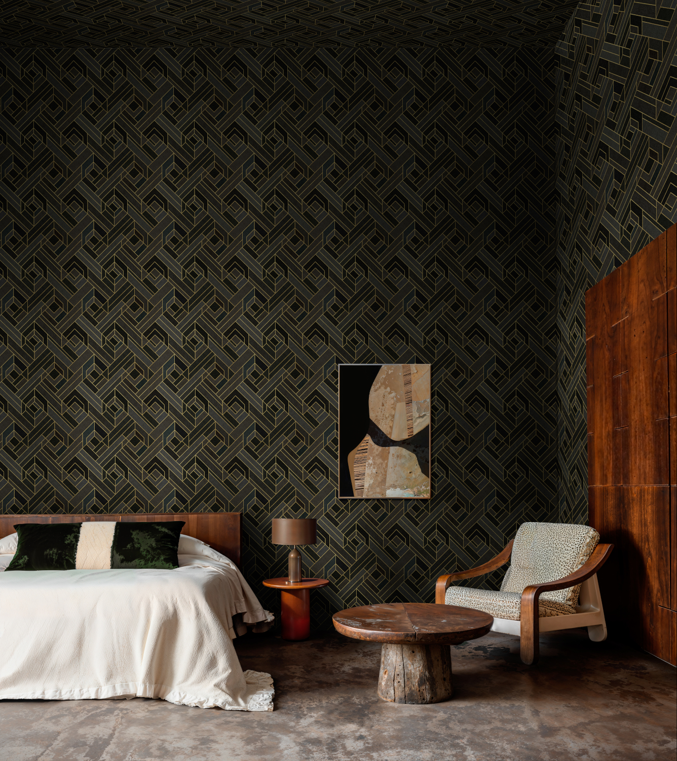 Tapete Hexagonal - Slate