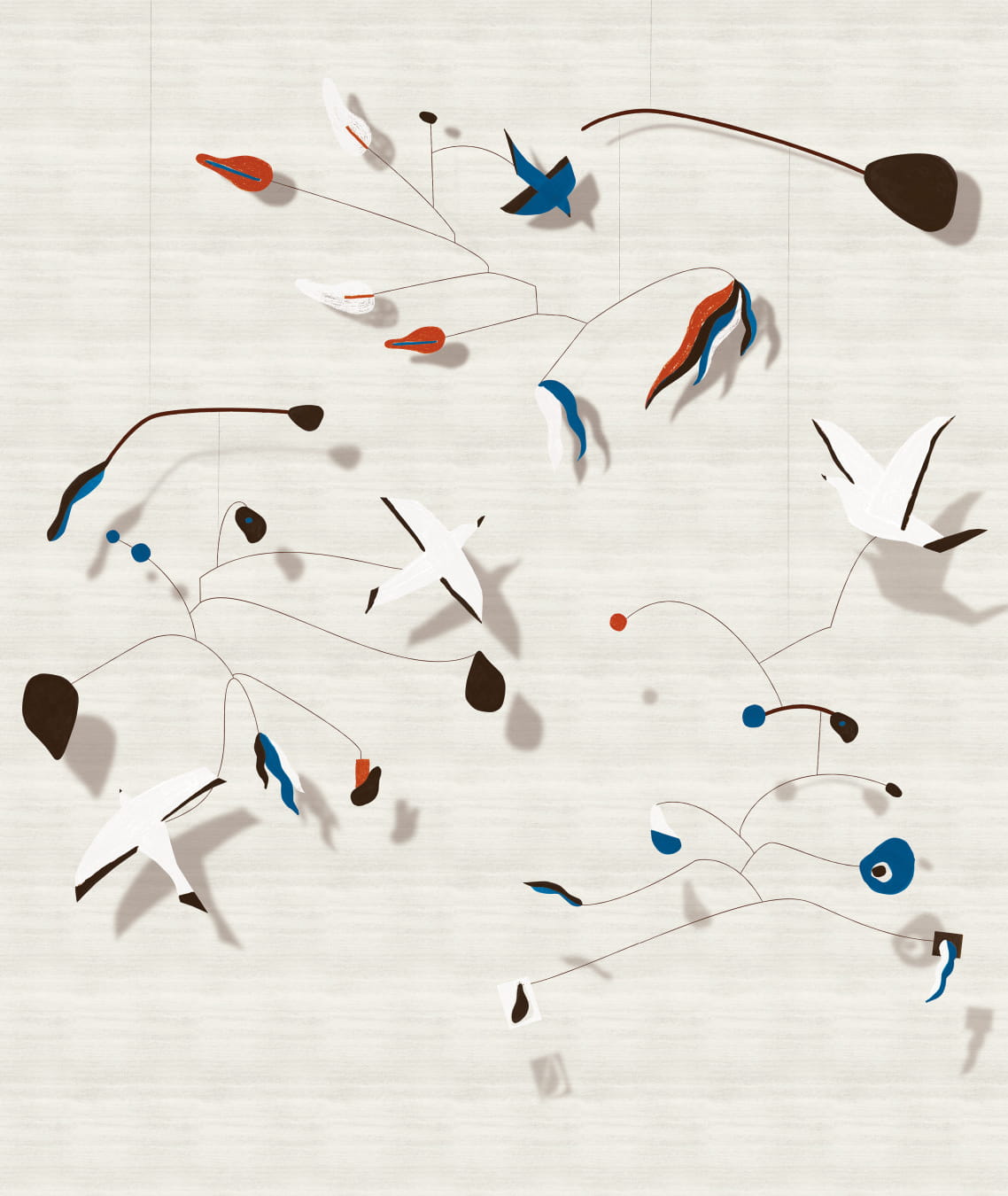 Wandbild Les Mobiles - GRD72