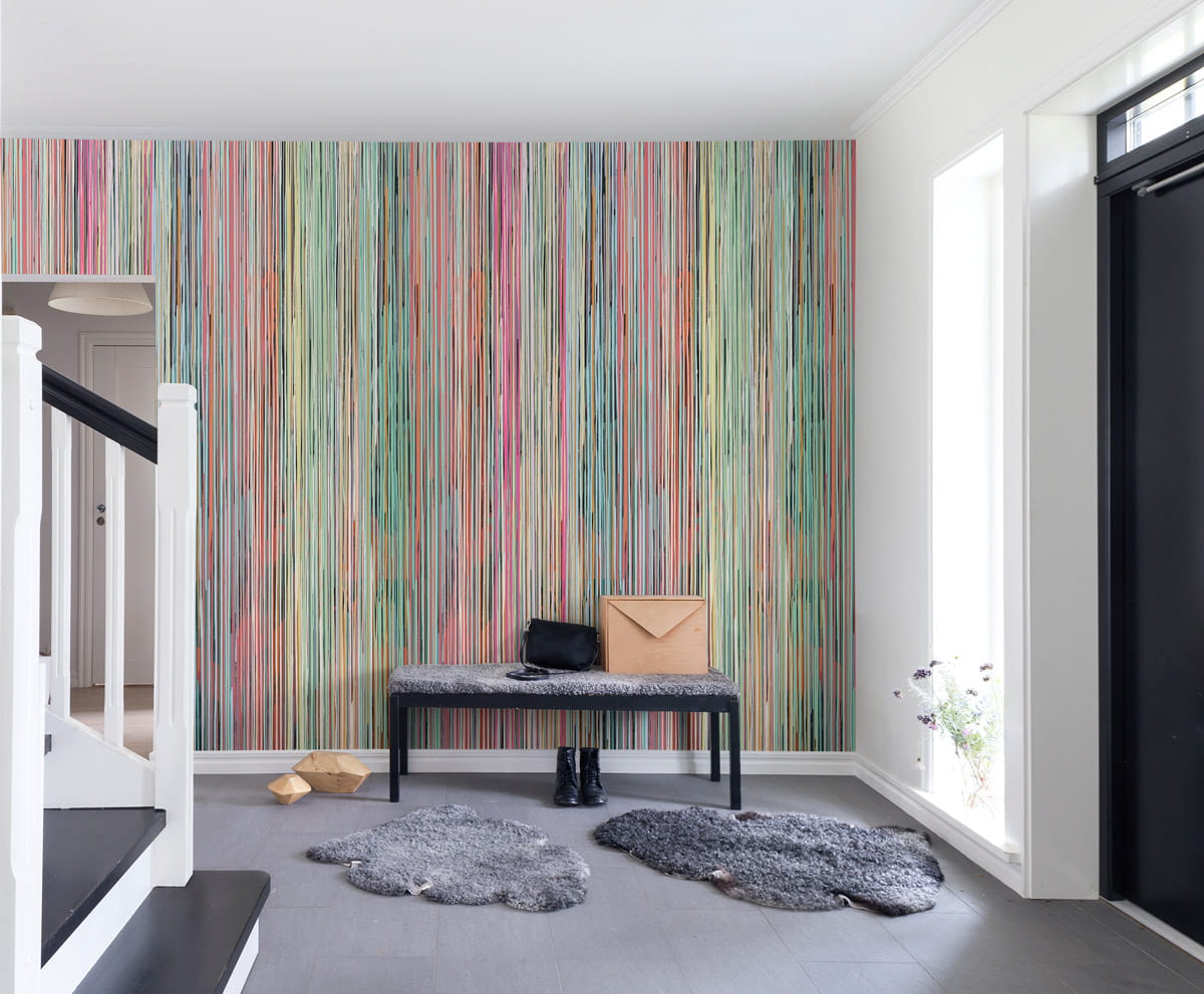 Wandbild Colour Stream - Multi