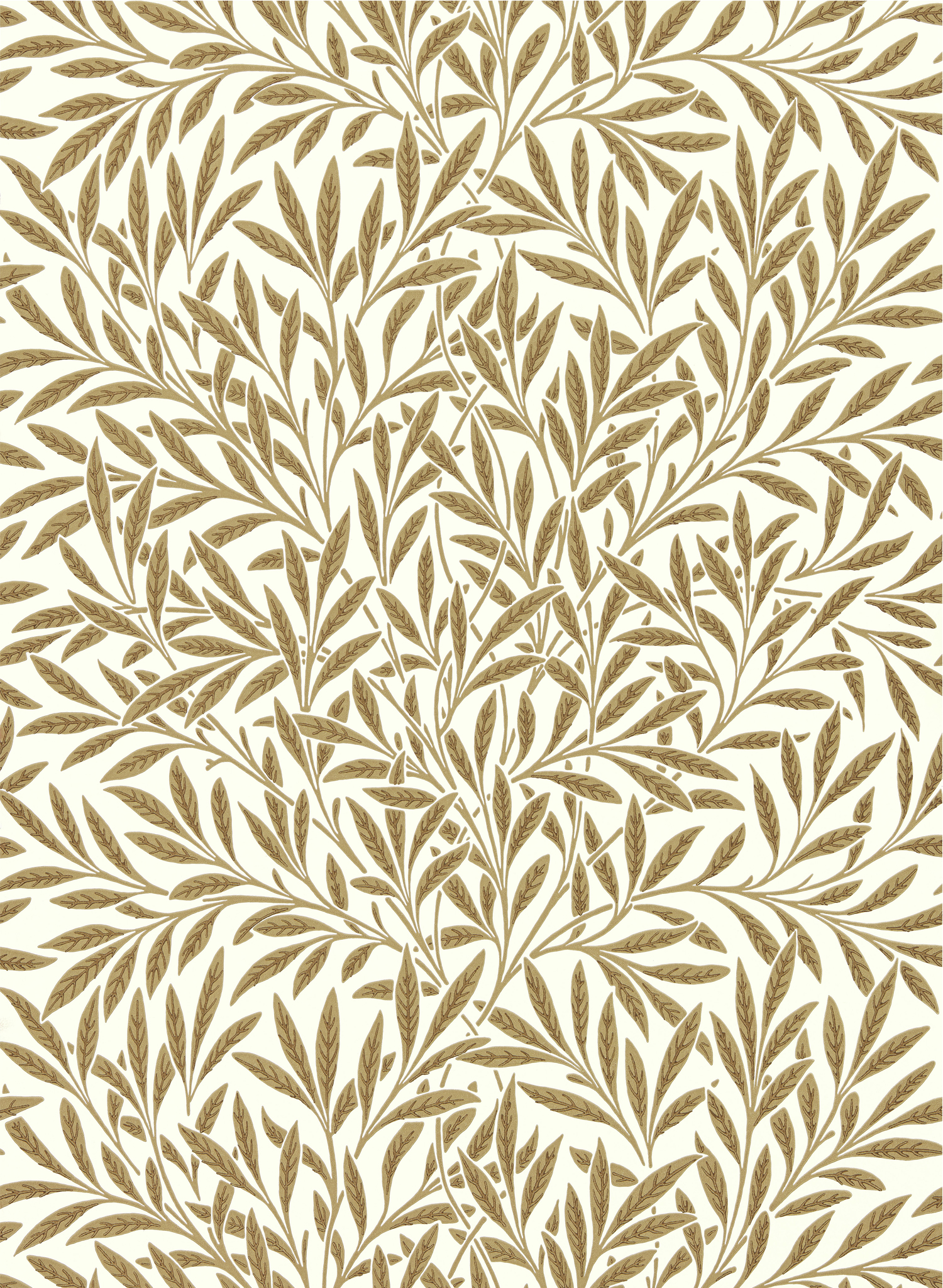 Tapete Willow - Cream/ Brown