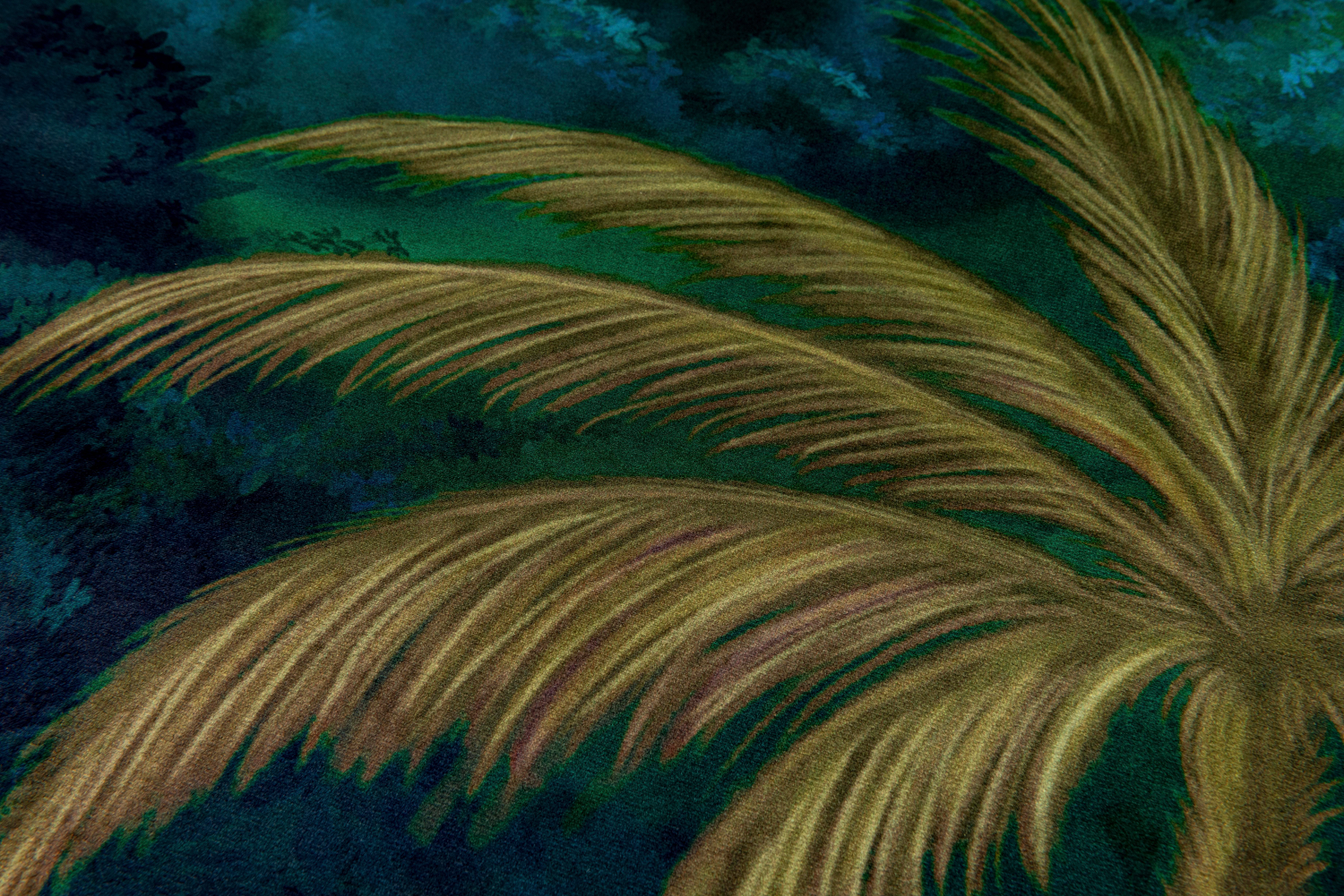 Wandbild Ciel Tropical - Emerald/ Forest