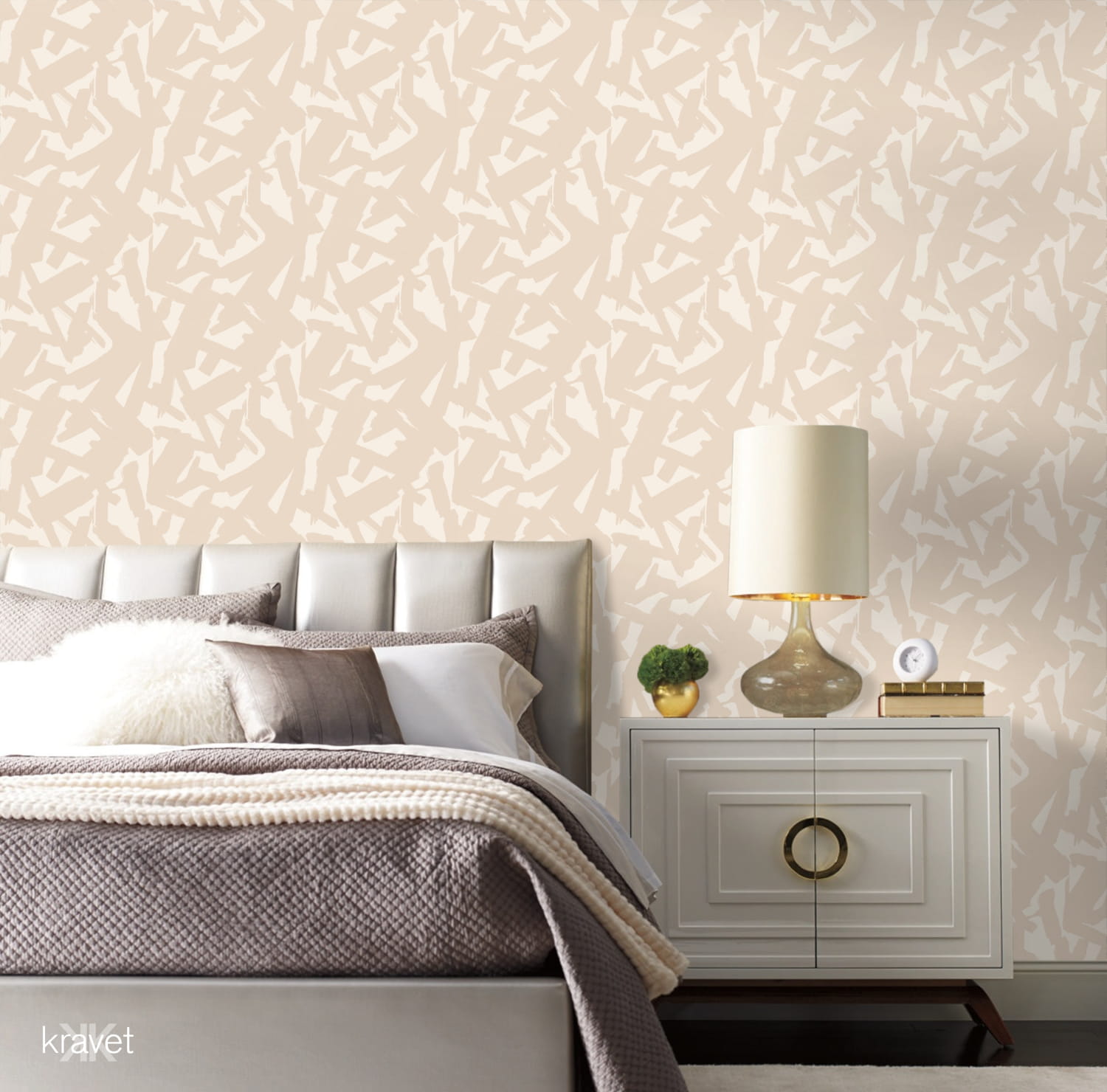 Tapete Bold Lines - Stone