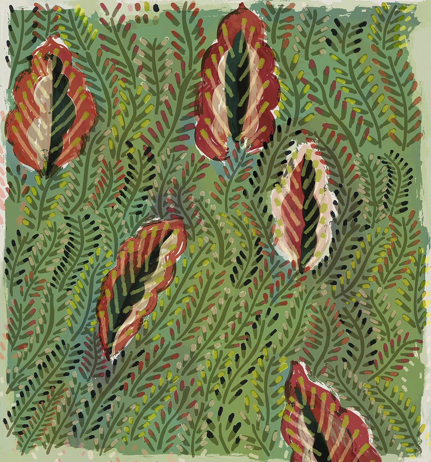 Wandbild Maquis - TP 306 01