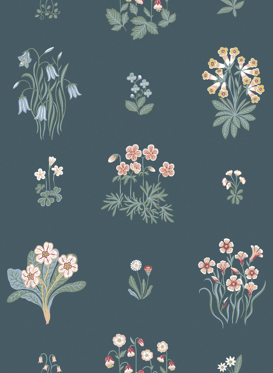 Tapete Ängsflora - 6952