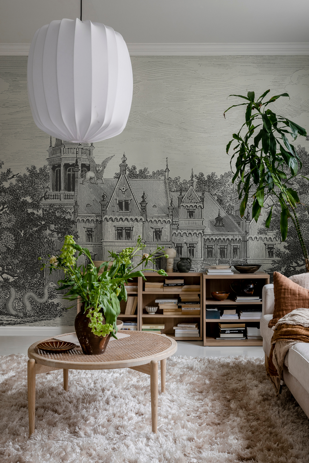 Wandbild Fairyland - Graphite