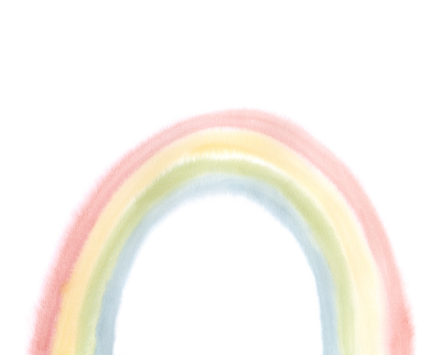 Wandbild Rainbow - Multi