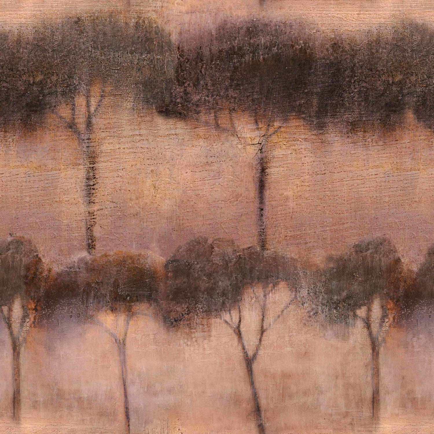 Tapete Ourika Trees - Rose