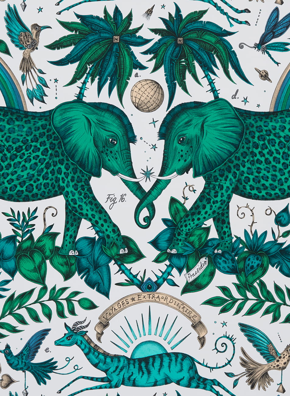 Tapete Zambezi - green