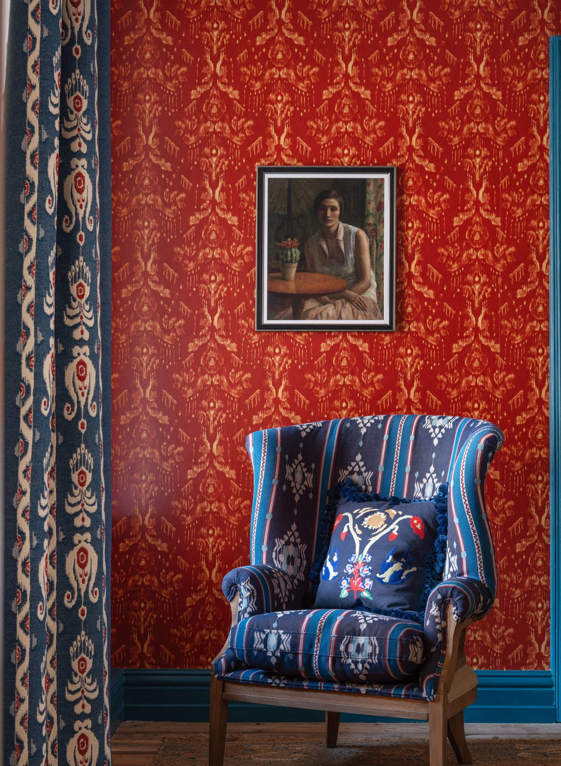 Tapete Ancestral Ikat
