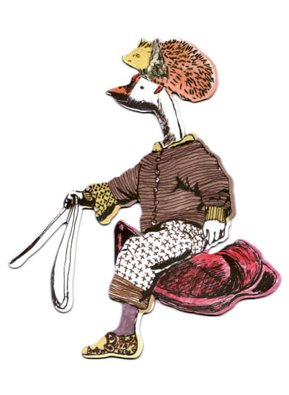 Magnet Rider - Goose Rider with Hat