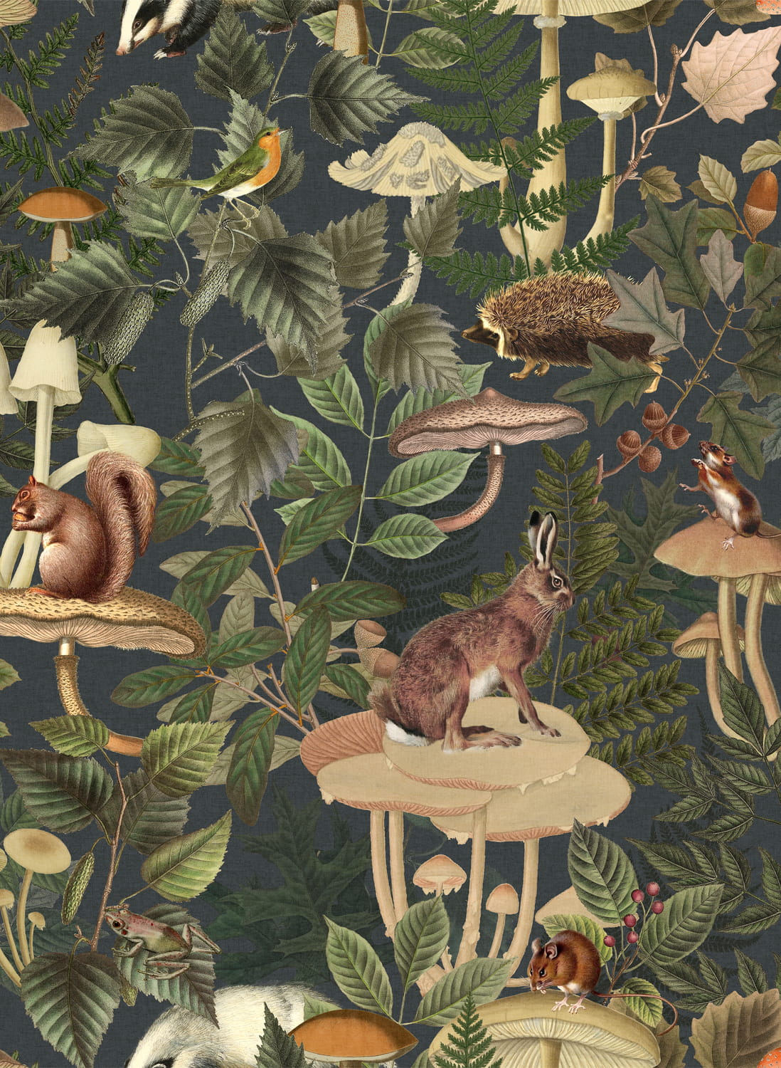 Tapete Wildlife Creek - Forest Green