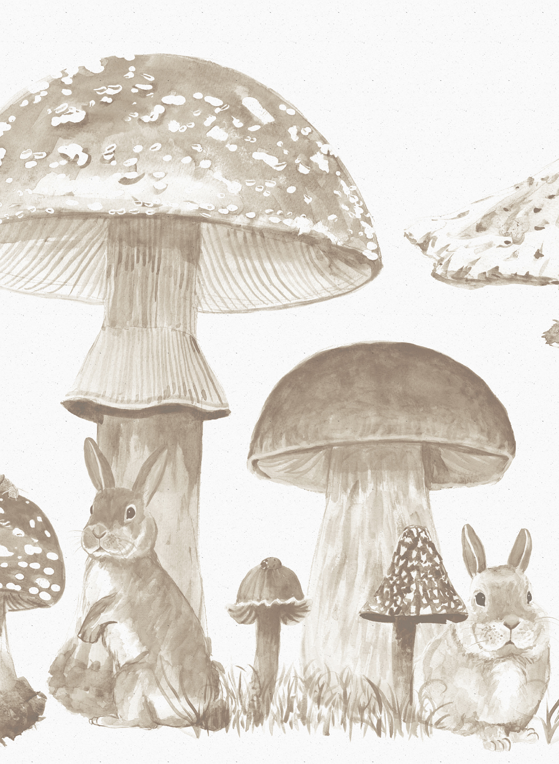 Wandbild Sweet Forest - Stone