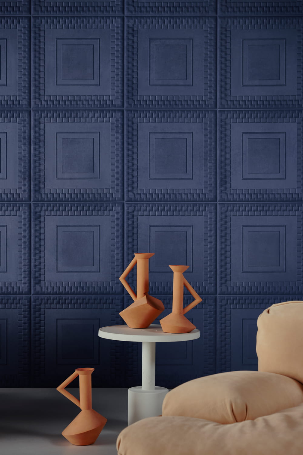 Tapete Pantheon - Navy