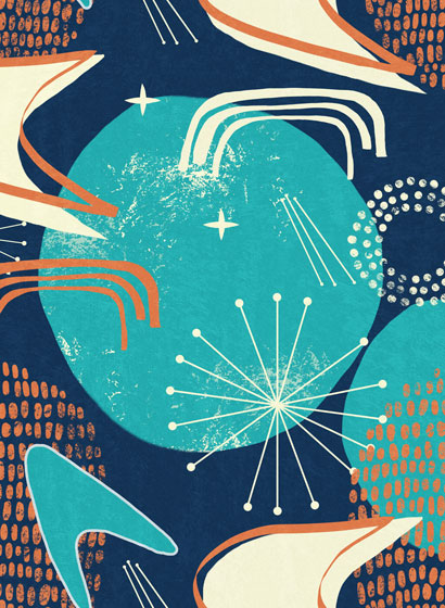 Tapete Cosmic Debris - WP20532