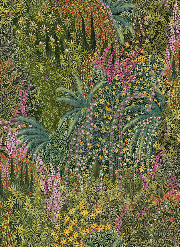 Tapete Cascade - Leaf Green
