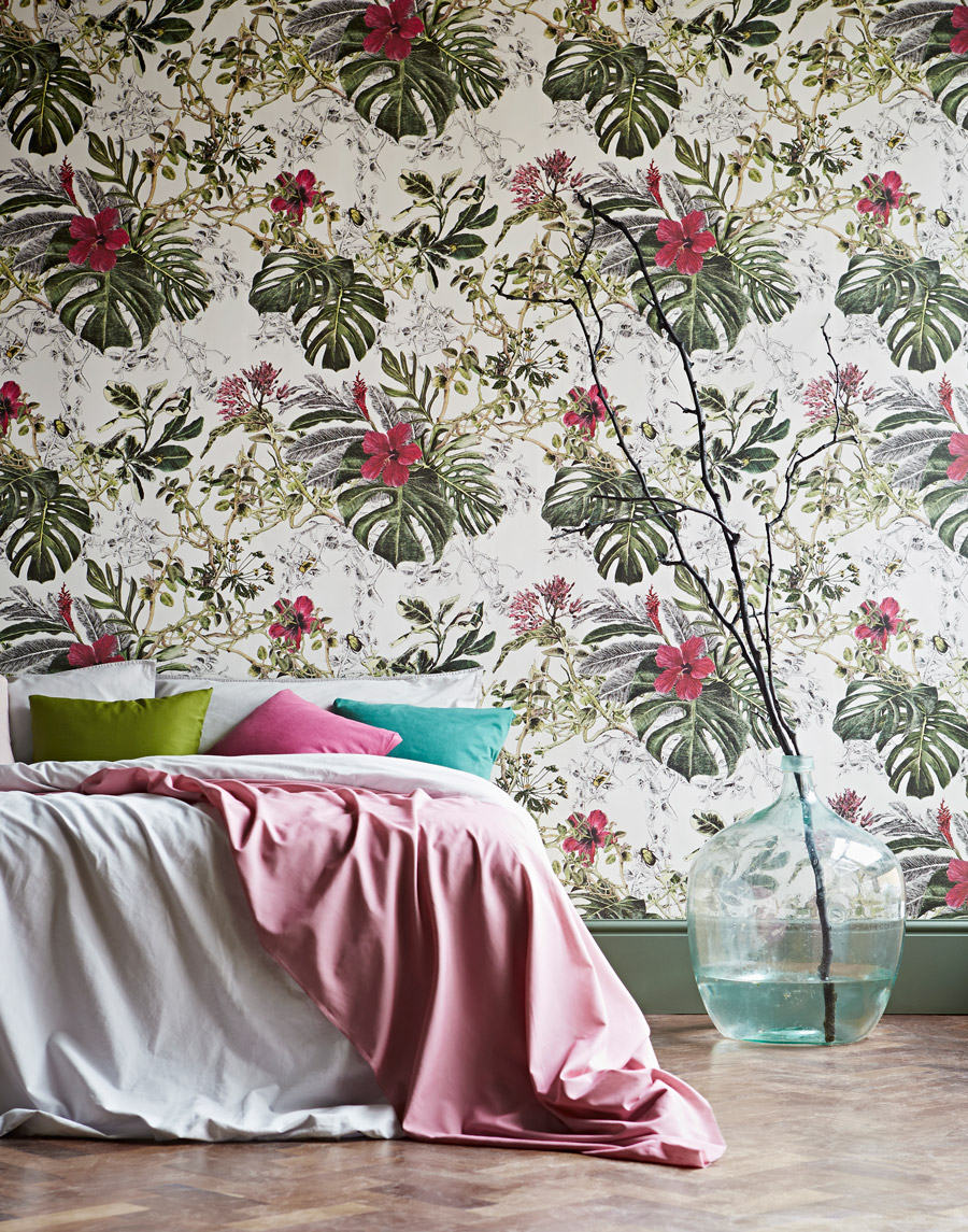 Tapete Summer Tropical Bloom - Tropical Bloom