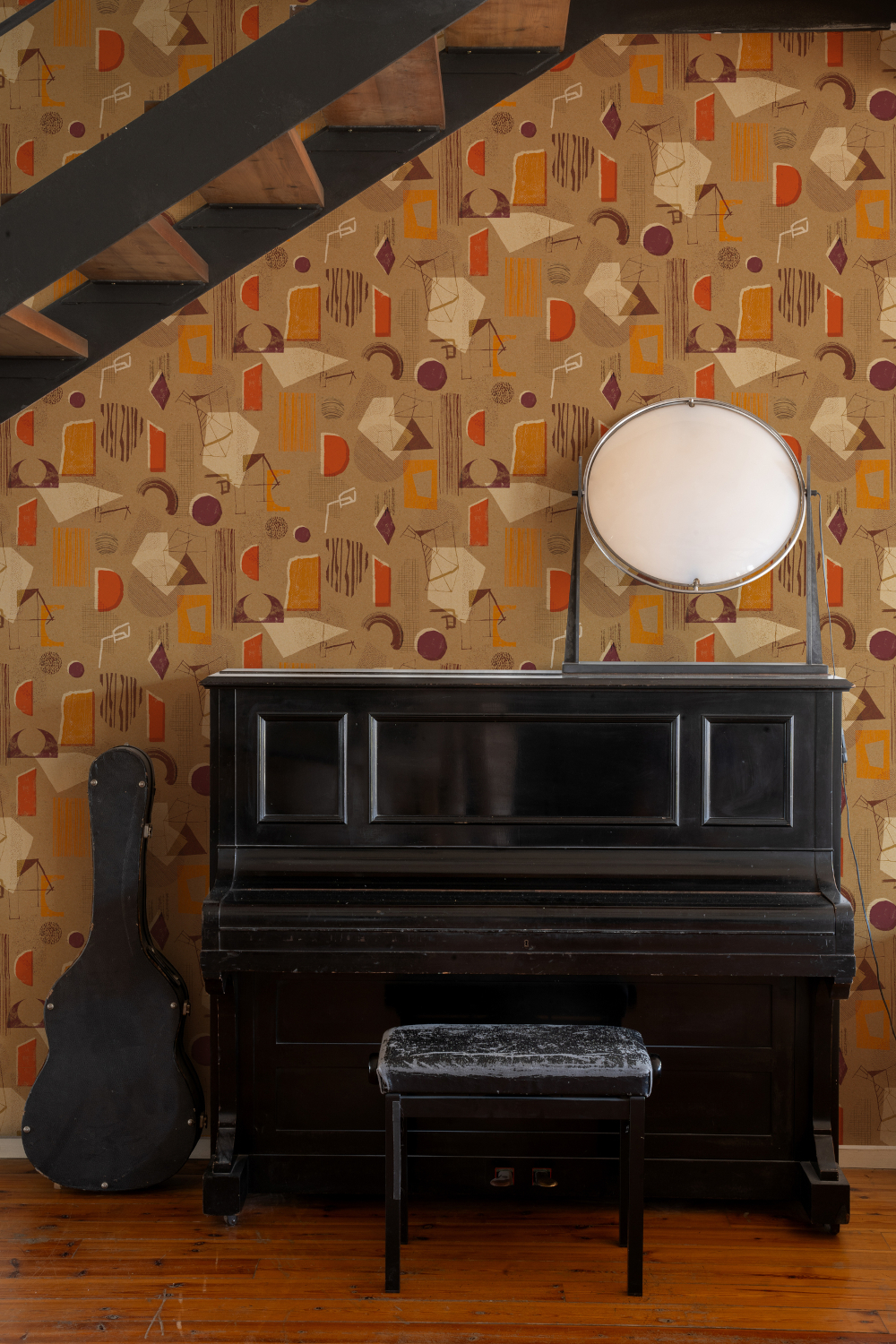 Tapete Brave Partiture - Cinnamon