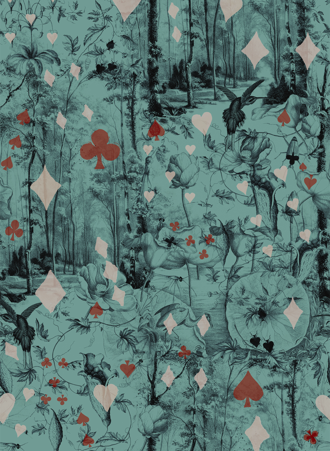 Tapete Beriba - Celadon