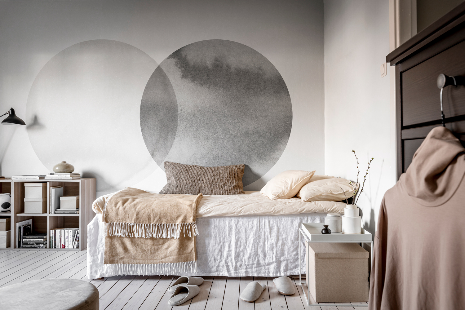 Wandbild Eclipse - Graphite