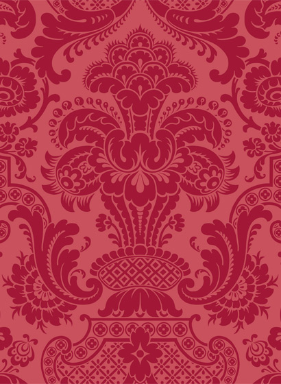 Tapete Petrouchka - Drawing Room Red