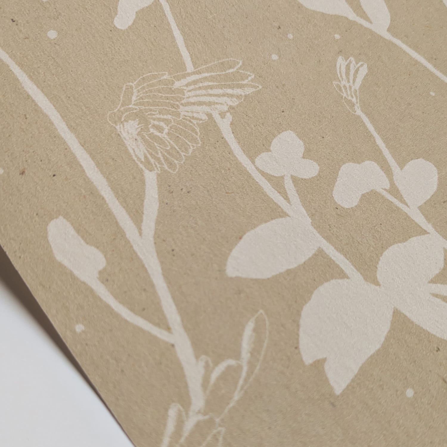 Tapete Feather Plant - Beige