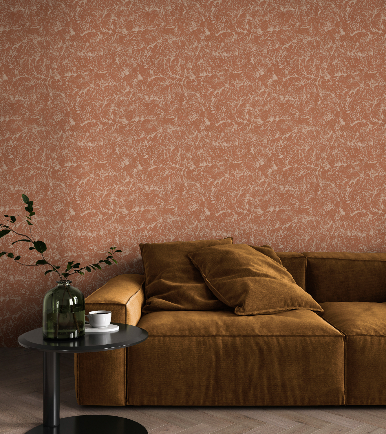 Tapete Sepia - Rose