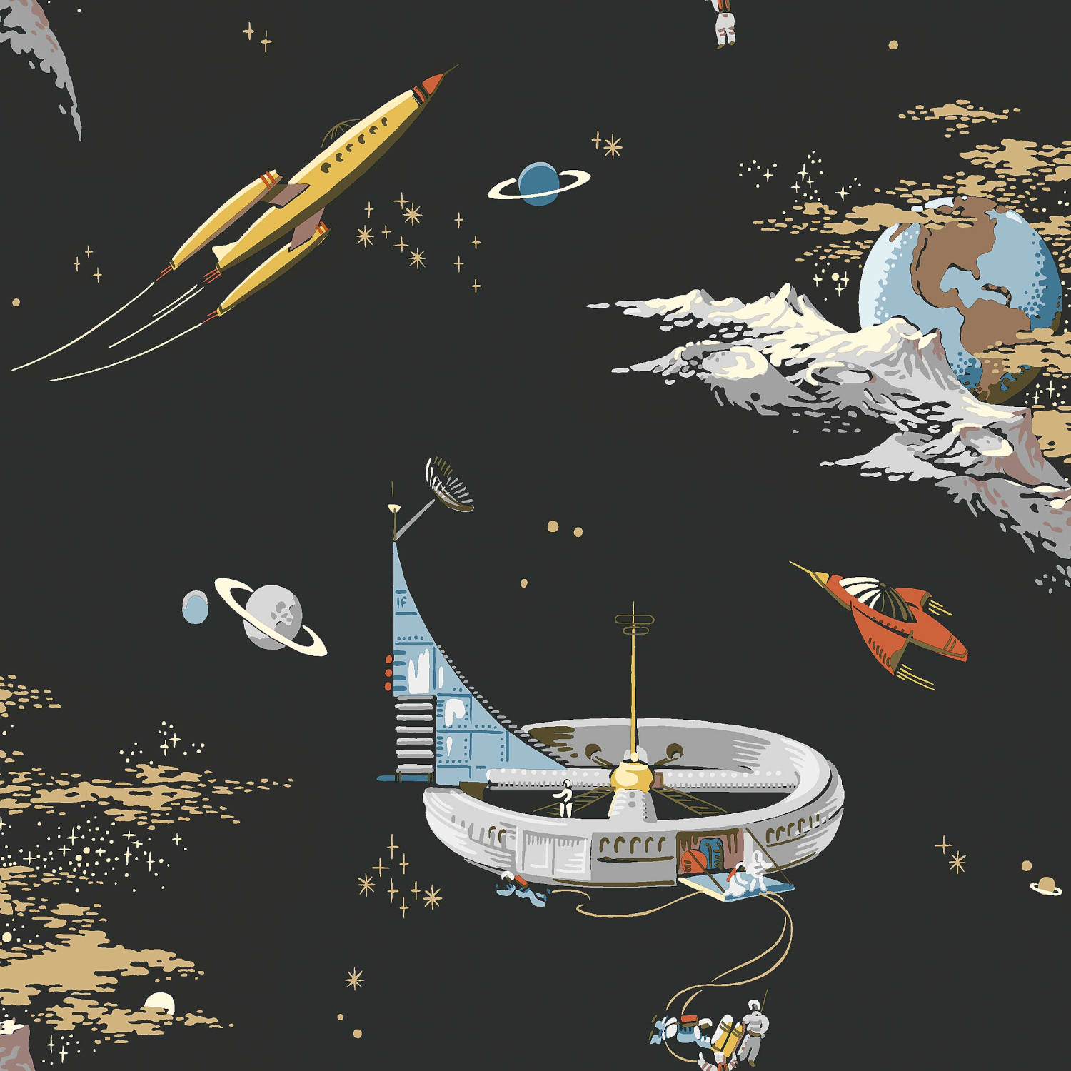 Tapete Space Adventure - 8155