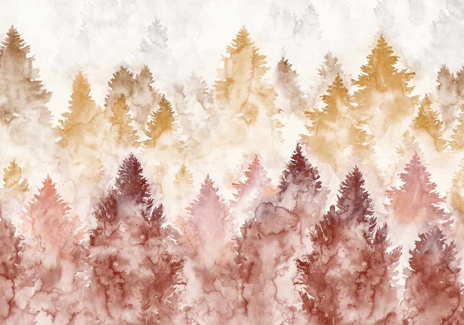 Wandbild Mendia - Coral