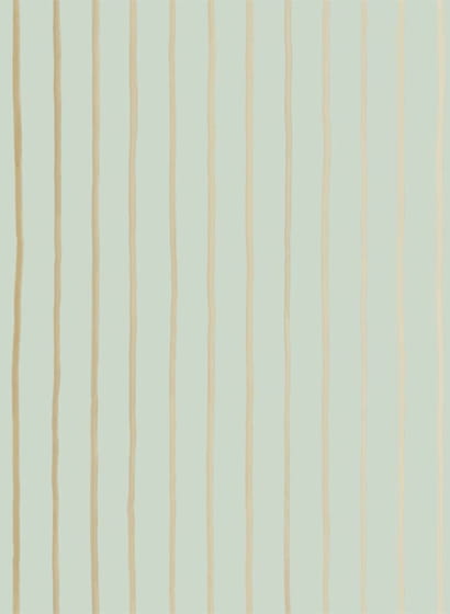 Tapete College Stripe - Duckegg & Gilver