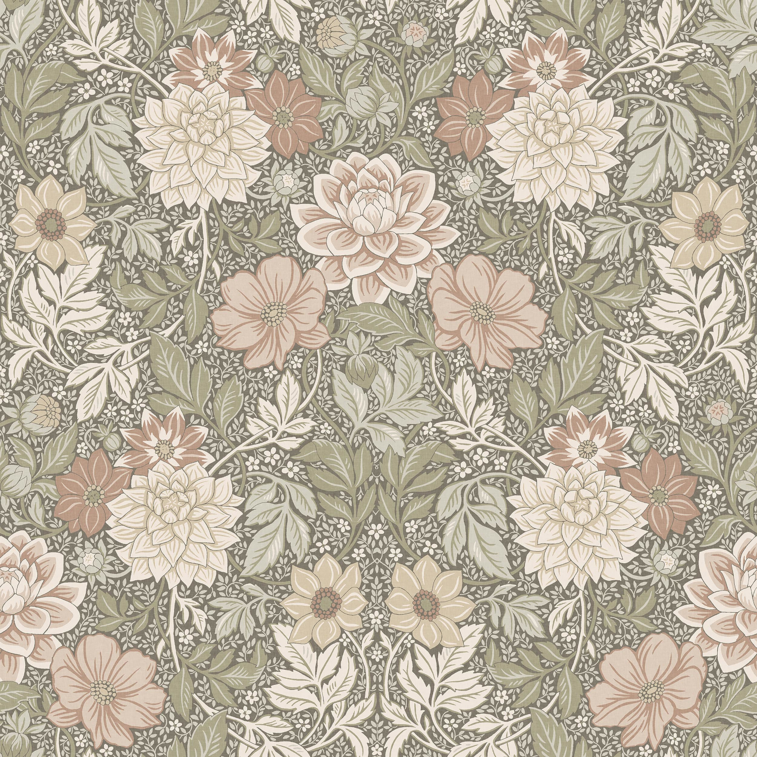 Wandbild Dahlia Garden Grand - 9713W