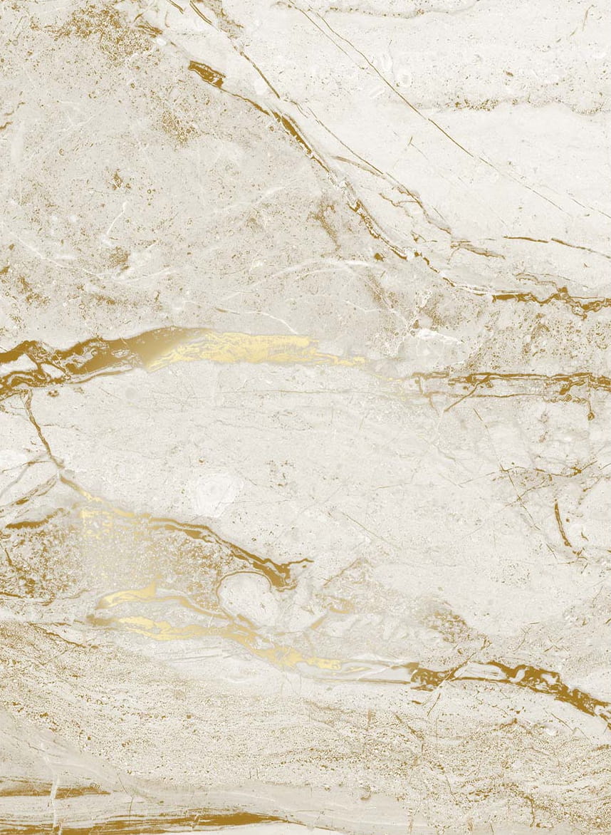 Wandbild Marble White Uyterlinde - 195 cm