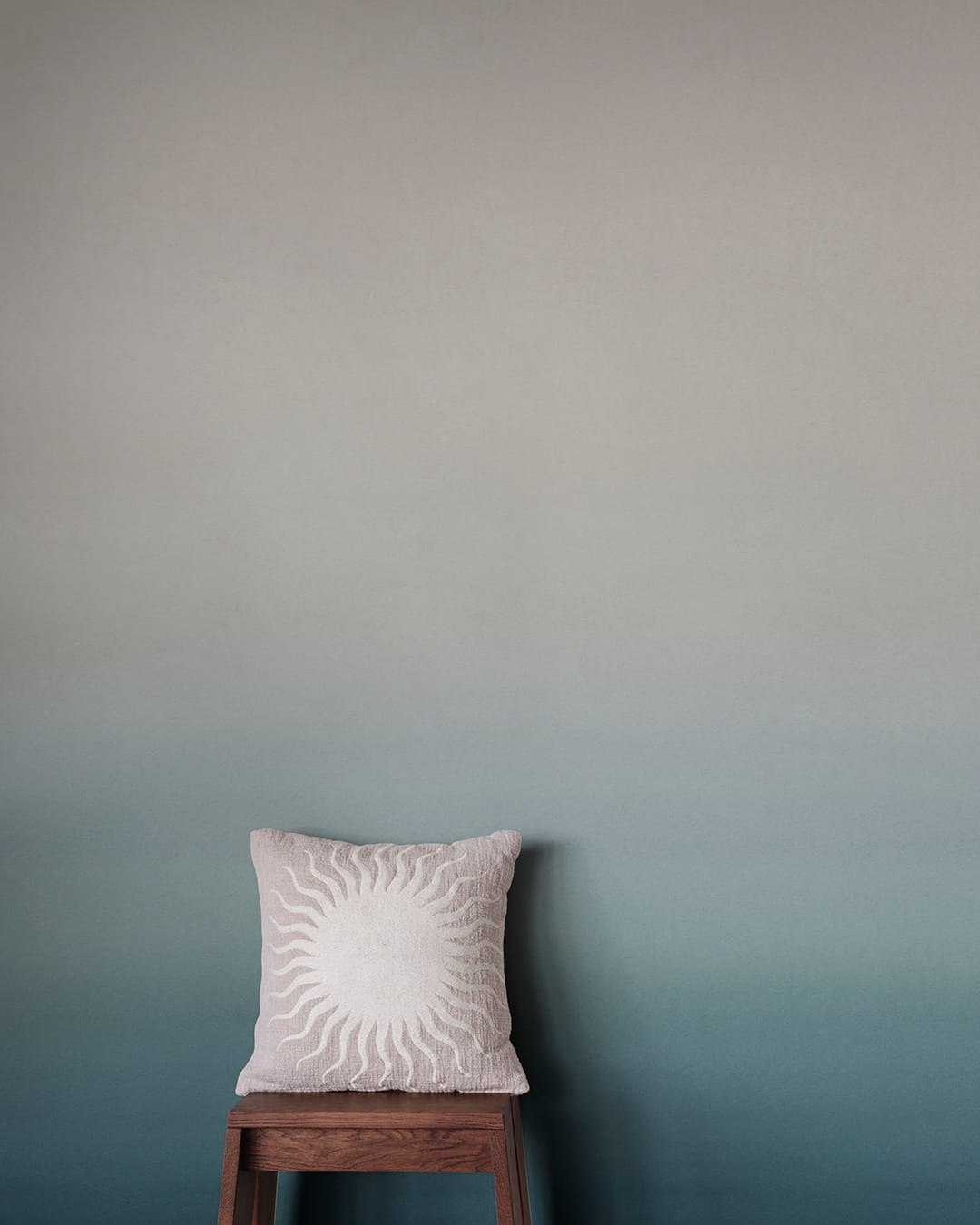 Wandbild Skymning - Light Blue