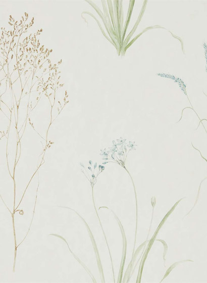 Tapete Farne Grasses - Cream/ Sage
