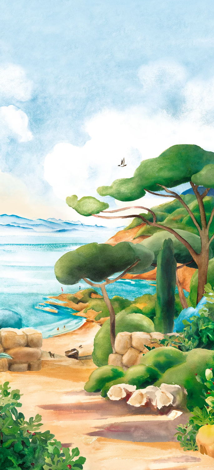 Wallpaper Cap Corse - Panel C