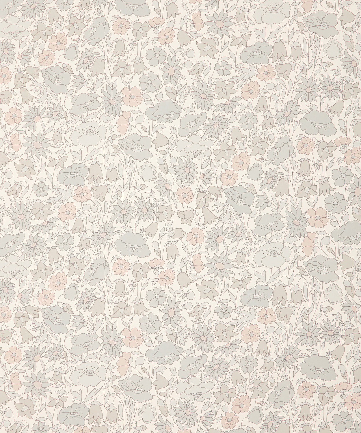Tapete Poppy Meadowfield - Pewter