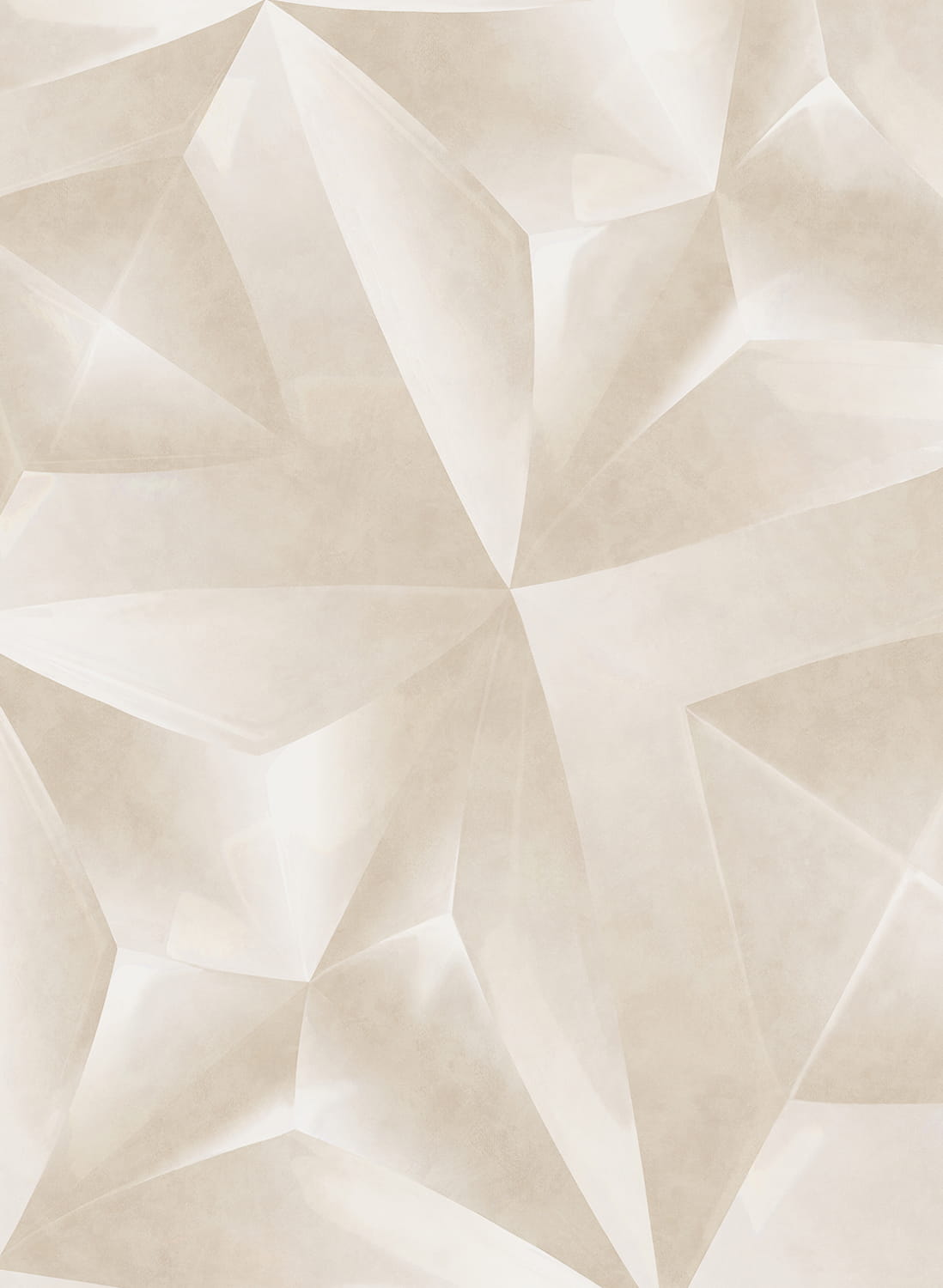 Wandbild Crystal - Pearl Right