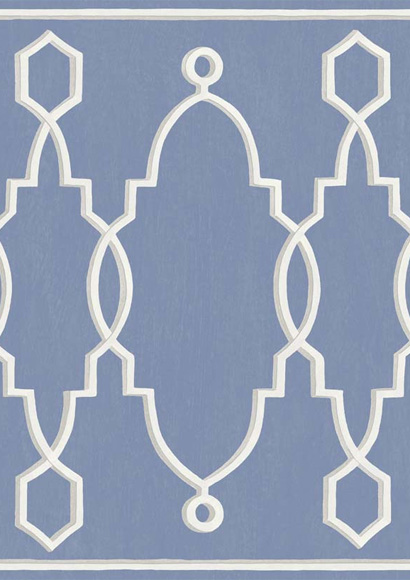 Tapete Bordüre Prre - Cobalt Blue
