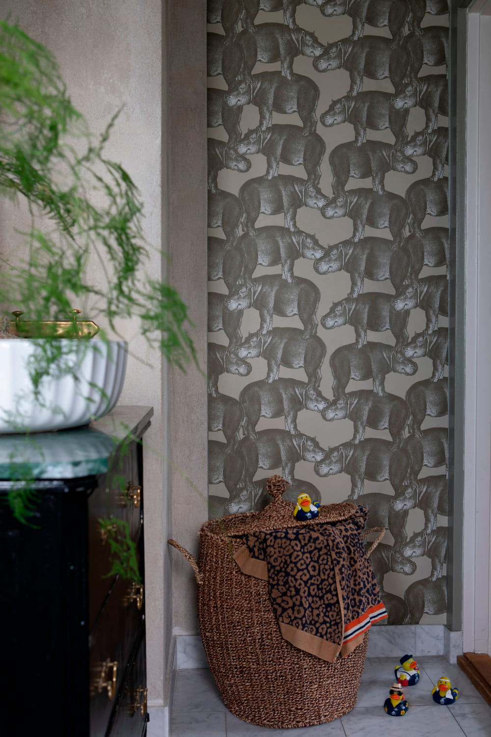 Papier peint Hippo - 1417