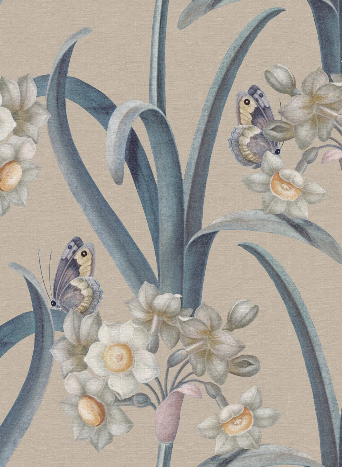 Wandbild Lilian - Blue